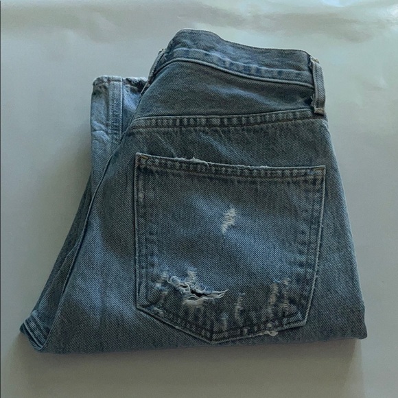 Agolde 90’s Mid Rise Straight Size 25 - Picture 3 of 16